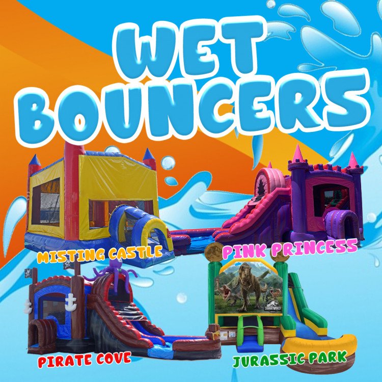 Wet Bouncer BAY AREA BOUNCE HOUSES AND SLIDES