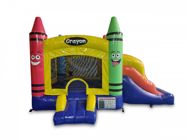 NEW! Mini Crayons Baby Bouncer - DRY