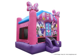 minnie mouse bounce house 13 nowm 1 1765893705 1 NEW! Minnie Mouse Bounce House - DRY
