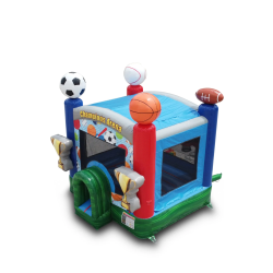 sports bounce house 13 top side view 1765894432 NEW! Sports Champions bounce house - DRY